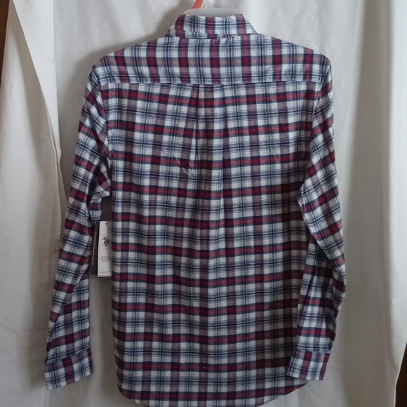 U.S. Polo Association Mens Flannel Shirt Medium - Picture 7 of 7